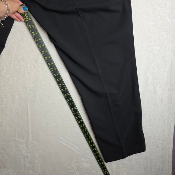 Adidas 38×32 NWT 3 Stripes pants BlacknWhite Flat front GolfCasual ActiveOutdoor - Picture 7 of 12